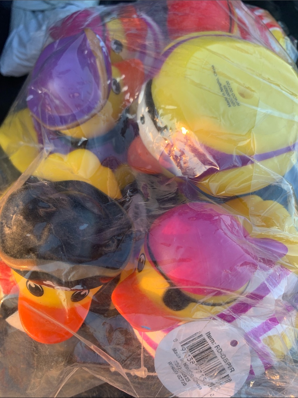 Disney Duckalooz Rubber Ducks Collectible Toy Lot NWT